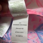 Lilly Pulitzer  Pink and Blue Floral  Women’s Ruffle top Size XXS Photo 10