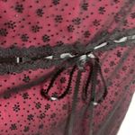 Jonathan Martin NWT NOS 90’s Y2K Vintage  Black Lace and Hot Pink Dress Size L Photo 6