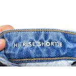 American Eagle Next Level Stretch Hi-Rise Shortie Womens 2 Distressed Grunge Y2K Photo 5