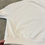 Fabletics NWOT Cream Eco Go-To Crewneck Sweatshirt Medium Photo 6