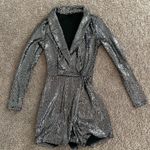 Windsor  Romper Black V-Neck Photo 0