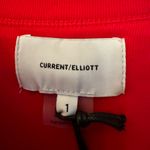 Current/Elliott Current Elliott I Love Current Elliot Women’s Red Cotton Sweater Size Small Photo 3