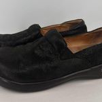 Alegria  Black Keli Glitter Leather Slip on Clogs Size 38 / 8-8.5 Wide Photo 4