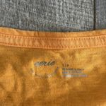 Aerie  Oversized Tangerine Orange V-Neck T-Shirt Size Small Photo 3
