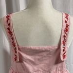 ZARA Trafaluc Collection Embroidered Crop Style Ruffled Top Photo 6