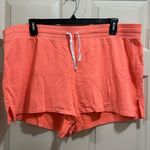 Old Navy  lounge shorts neon coral color  size XXL Photo 1
