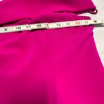 Theia off the shoulder Hot Pink Magenta column dress size 10 Photo 8