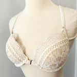 Victoria's Secret Victoria’s Secret VINTAGE Dream Angels Push-up Ivory Lace Bra Photo 3