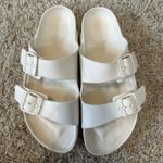 Birkenstock Arizona Womens White Eva Slides Sandals BIRKS Shoes EU 36 US 5 Photo 2