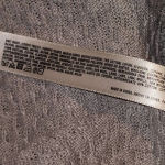 Saturday Sunday Anthropologie Womens Gray White Lace‎ Sleeve Sweater Large Photo 4