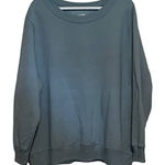 Terra & Sky  Women's Light Green Long Sleeve Sweatshirt Size‎ 2X 20W/22W Photo 0
