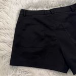 Divided H&M Pleated Dressy Shorts Black Photo 5