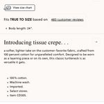 J.Crew  Tissue crepe turtleneck Photo 1