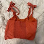 Forever 21 Burnt Orange Tie Top  Photo 1