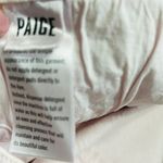 Paige NEW Hoxton Slim Crop Jean Vintage Pink Distressed Size 34 5 Pocket $235 Photo 9