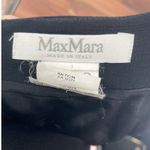 Max Mara Black Pencil Skirt Made in Italy Business Professional Knee Length Photo 2