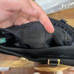 Lauren Ralph Lauren Canvas Leather Black Tote Shoulder Bag Purse Capsule Classic Photo 13