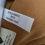 Madewell The Neale Straight-Leg Pleated Trouser Pant in Drapeweave in Toffee Photo 13