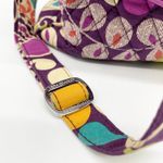 Vera Bradley Plum Crazy Crossbody Bag Floral Paisley Boho Multicolor Travel Photo 3