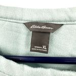 Eddie Bauer  Size XL Sweater Mint Green Pullover‎ Basic Everyday Casual Crew Neck Photo 2