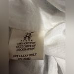 Figue $395 Chevron Striped Long Sleeve Mini Linen Dress Fairy Bohemian Resort XS Photo 4