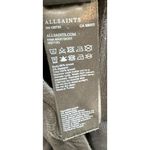 All Saints Minimalist Classic Designer Chic City Black Midi Maxi Skirt USA Small Photo 8