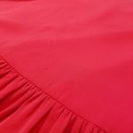 Milly Red Ruffle Silk Blend Dress Long Sleeves Photo 16