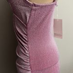 Womens Lurux Cross Over Sphagetti Strapped Pink Dress (L) Size L Photo 2