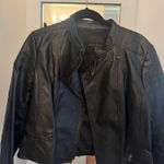 Banana Republic  Leather Jacket Black Photo 0