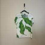 Katie Kime Banana Leaves Tee‎ Size XL Green Photo 2