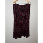 Princess Polly  Black Floral Mabel Midi Skirt Photo 4