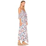 Tanya Taylor  Lorena Ruffle Floral Silk Maxi Dress 6 Photo 1