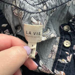 Rebecca Taylor  La Vie Camille Navy Blue Floral Print Dress Size US‎ Small Photo 9