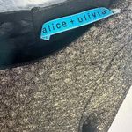 Alice + Olivia Selma Metallic Bronze Bodycon Dress Small Gold Photo 6