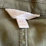 LC Lauren Conrad Lauren Conrad Tie Waist Army Green Utility Jacket Size XXL Cargo Gorpcore Photo 4