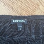EXPRESS  Black Stretchy One-Shoulder Long Sleeve Blouse Like New Size M Photo 12