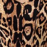 Tripp NYC Fitted Leopard Print Dress Black Size XS Photo 5