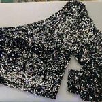 Francesca's one shoulder shirt Size medium Photo 0