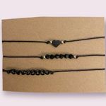 Black Beaded Bracelets Photo 0