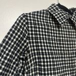 Reformation  Flannel Gingham Collar Shirt Women's XS Photo 2