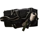 Free People NWT  Good Sport Duffle Gym Bag - Black Photo 2