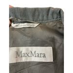 Max Mara Blazer Jacket Women Sz 4 Gray Made in Italy Wool Blend Classic Vintage Photo 5
