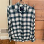 American Eagle Flannel Plaid Shirt Photo 4