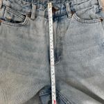 Billabong x Wrangler Cheeky Eco Cotton High Waist Straight Leg Jean Blue Surf 25 Photo 3