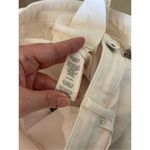 Vineyard Vines White Denim Raw Hem Skirt Women’s Size 10 92% Cotton Photo 2