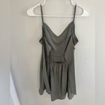 Forever 21 Tie Back Green Mini Dress Photo 1