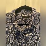 Banana Republic Super cute snake print shirt dress! Photo 2