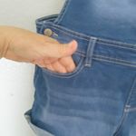 No Boundaries NoBo 34 LJ 13 Dark Wash Overalls Shorts Shortalls Photo 2