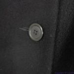 Vintage Steve by Searle black swing full length coat, vintage size 2, USA made Size L Photo 7