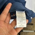 Ellesse Zip Front Golf Tennis Polo Blue Size 14 Photo 4